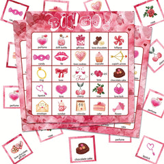Valentines Game Cards Party School Games Love Family Entertainment