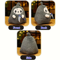 Halloween Plush Ghosts Soft Toys & Stuffed Ghosts with Expressive Faces