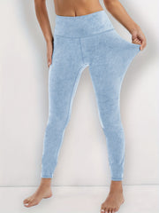 Stretch Running Hip Lifting Yoga Leggings High Waist Workout Pants