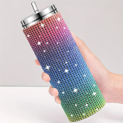 20oz Stainless Steel Tumbler Sparkle Water Cup