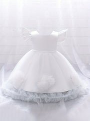 Puffy Princess Flower Girl Dress