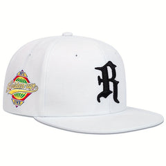 Men's Outdoor R Letter Baseball Cap Sports Hip Hop Hat Casual Sun Hat