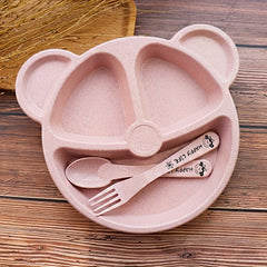 Fun & Colorful Kids Plate Set for Enjoyable Mealtime