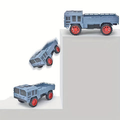 1pc Inertia Military Truck Van Car Off road Vehicle Model Toy Car