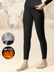 Soft & Comfy Fuzzy Thermal Pants for Winter Loungewear & Underwear