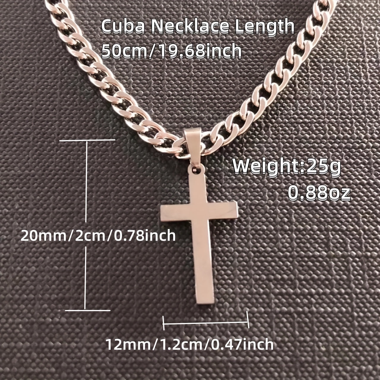 Gift To My Son Cross Necklace For Boys Birthday