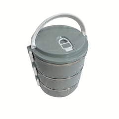 Stainless Steel 3 Layer Leak Proof Lunch Box Insulated Bento Box