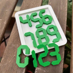 Casual Toy Number Puzzle Game Brain Teaser Blocks Challenge Game Props