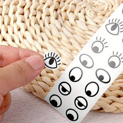 2000 Pcs Eye Stickers Labels Self Adhesive DIY Arts Crafts Toys Home Decoration