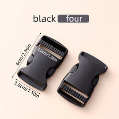 4pcs Side Quick Release Buckle for Bracelets Backpack Gear