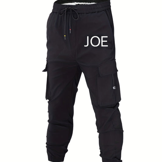 JOE Cotton Cargo Pants Men's Casual Joggers For Outdoor