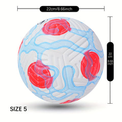 Professional Size 5 Football Wear-resistant PU Leather Soccer Ball