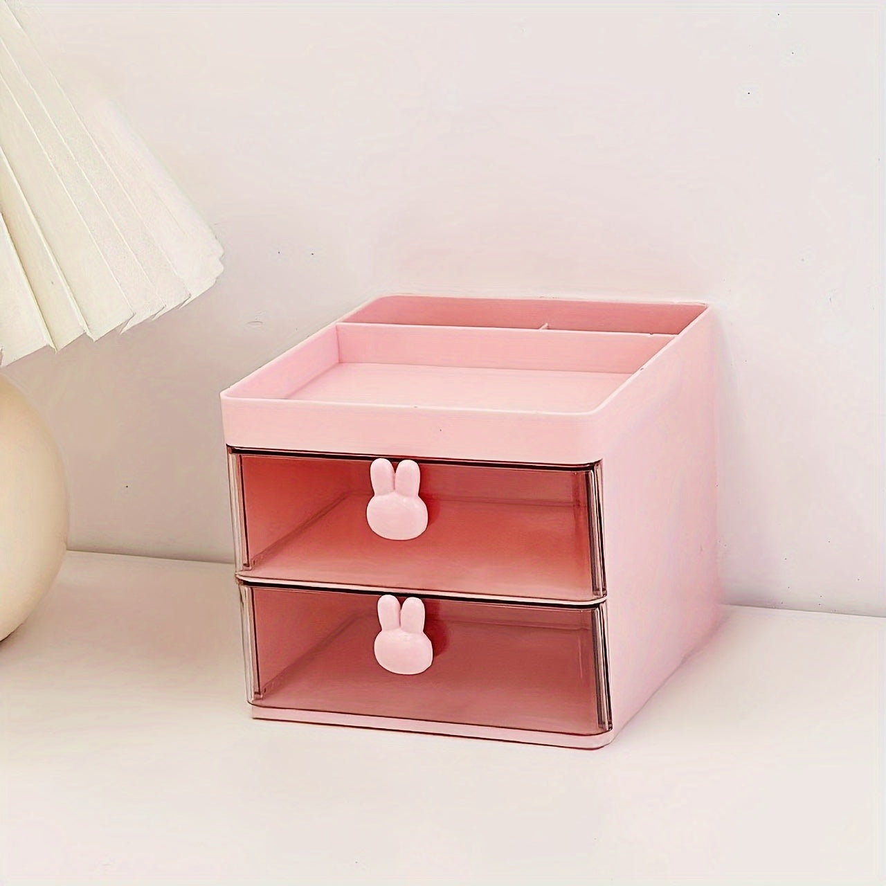 Desktop Storage Box Large Capacity Dorm Stationery Box Living Room Office Drawer