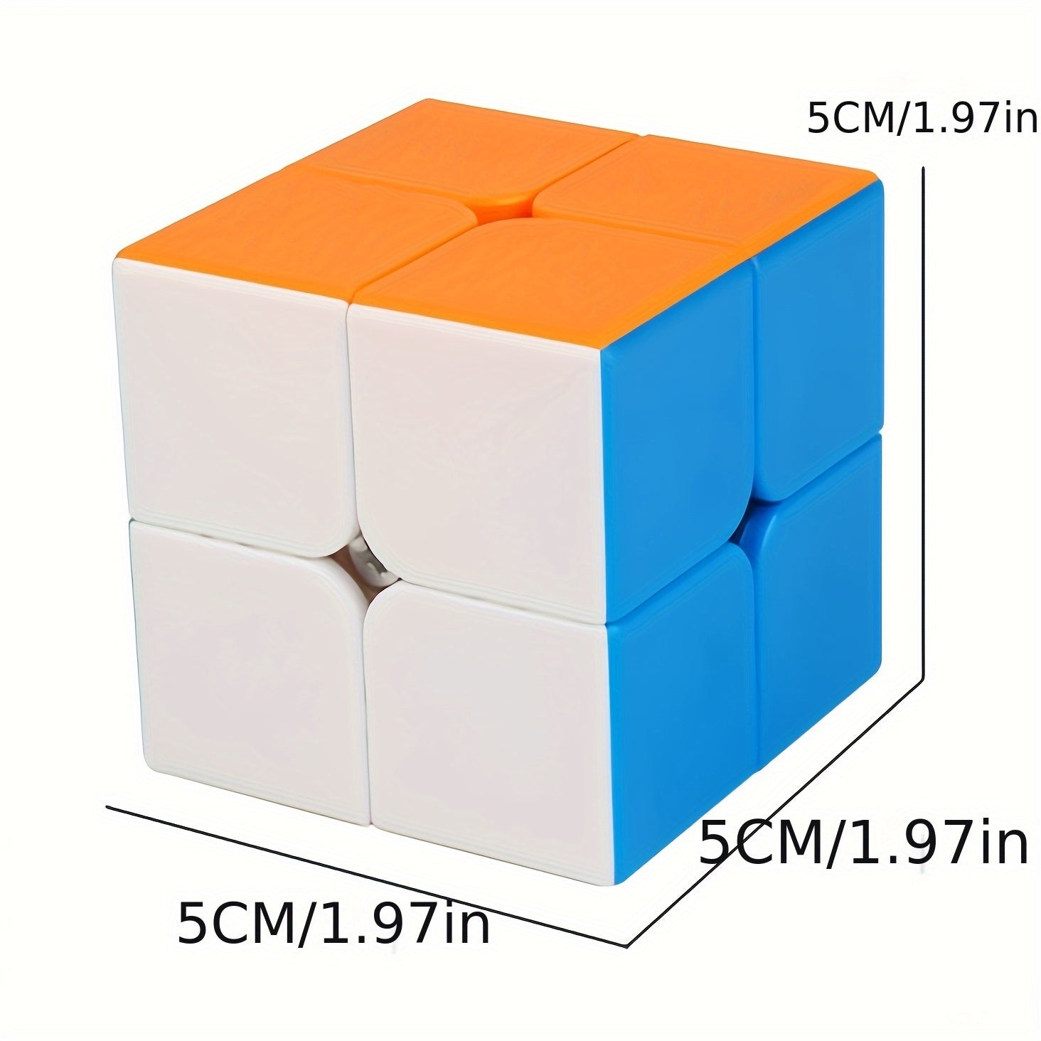 Two Dimensional Race Cube Texture Anti Stick Surface with Frosted Corners