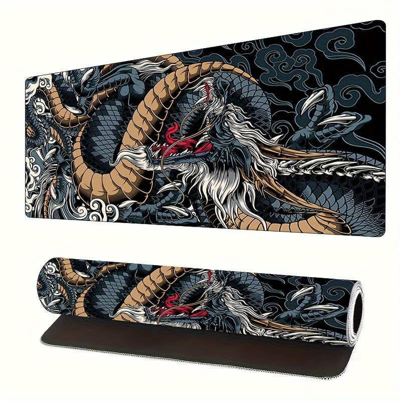 Chinese Art Dragon Mouse Pad Large XXL Desk Mat