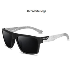 Vintage Square Frame Polarized Sunglasses for Men & Women