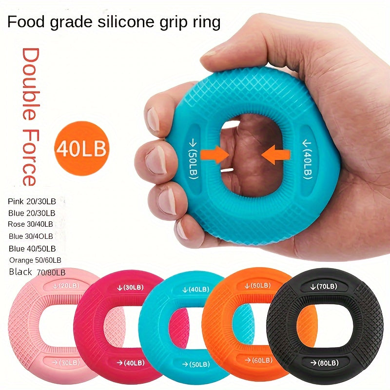 Silicone Dual Purpose Grip Ring Finger Rehabilitation Device