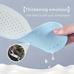 Shock Absorption Insoles Elastic Deodorant Comfortable Running Insoles