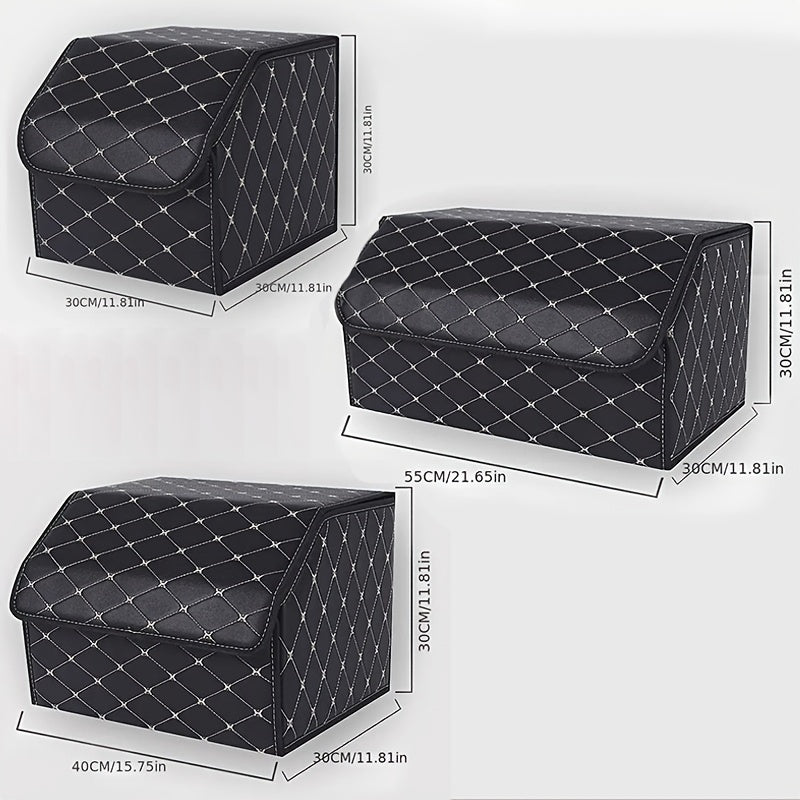 Car Trunk Storage Box Collapsible Auto Cargo Container Organizer