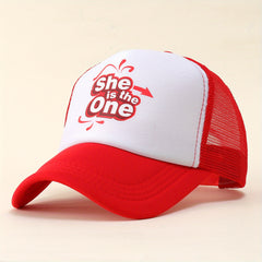 Mesh Trucker Hat Breathable Baseball Cap Adjustable Dad Hat