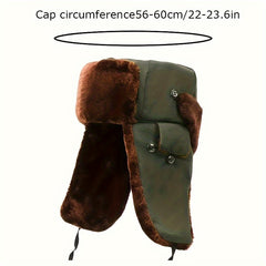 Winter Warm Cap Ear Protection Thermal Hat for Cycling