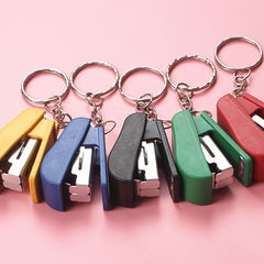 Mini Stapler Keychain for Students and Teens