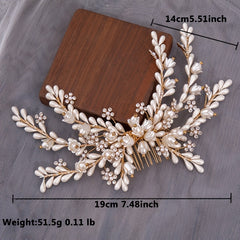 Crystal Wedding Headpiece Comb Bridal Hair Accessories