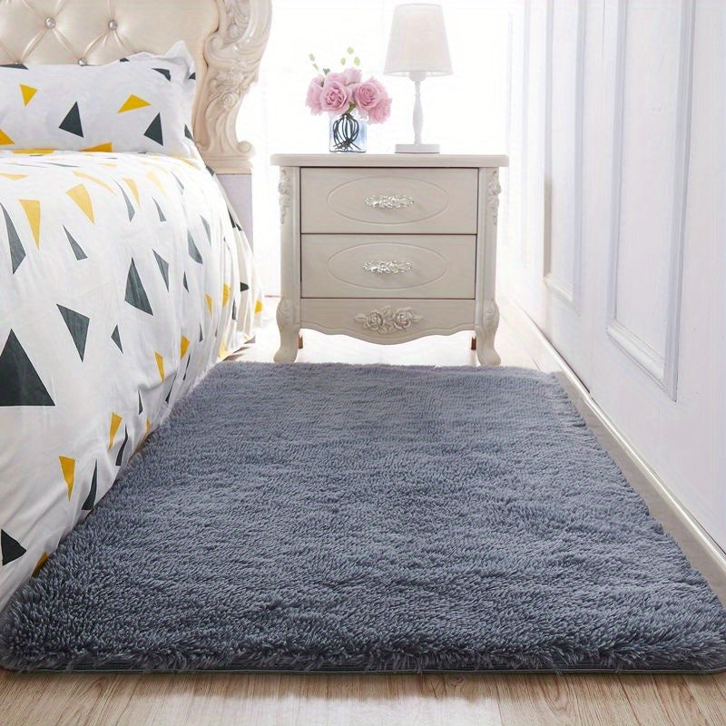 Soft Furry Area Rug for Bedroom Living Room - Plush Shag Non Sheddi