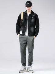 Men's Denim Jacket Casual Street Style Coat