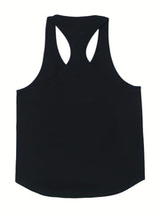 Letter Print Tank Top Casual Sleeveless for Summer