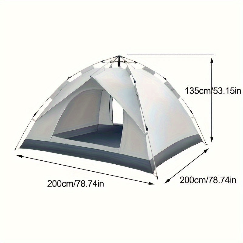 Thickened Rainproof Camping Tent Lightweight Portable Beach Hiking