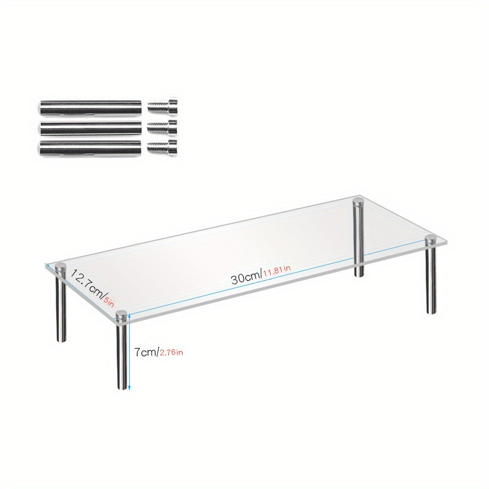 Acrylic Cake Display Stand 3mm Thickness Metal Bracket For Kids