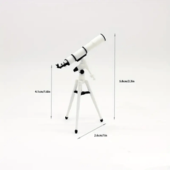 Mini Telescope with Stand Astronomical Dollhouse Accessory
