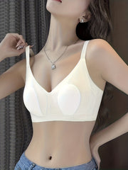 Seamless Wireless Push Up Bra Comfy Skin-friendly Lingerie