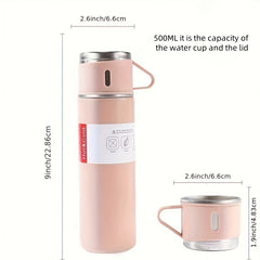 16pc 500ml Stainless Steel Coffee Cups Set - Hot Cold Beverage Bottle