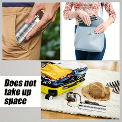 7pcs Metal Pill Organizers Stackable Waterproof Travel Pill Box
