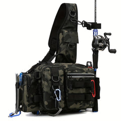 Waterproof Fishing Backpack with Multiple Compartments