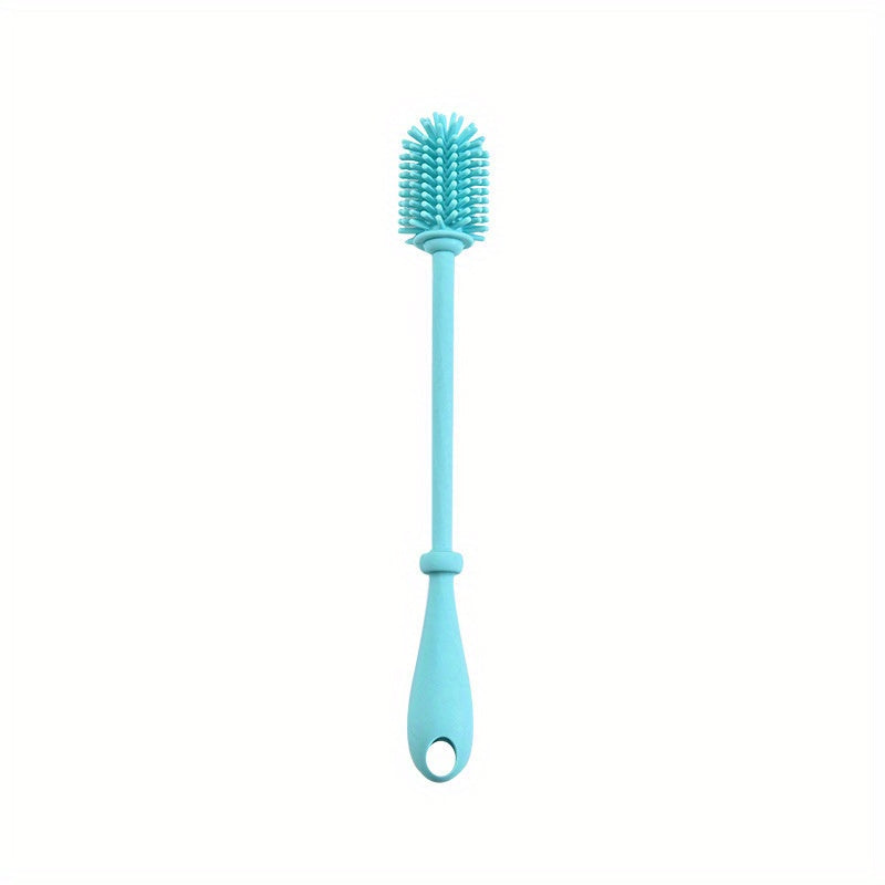 Long Handle Silicone Cleaning Brush for Cups and Bottles