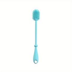 Long Handle Silicone Cleaning Brush for Cups and Bottles