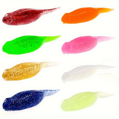 2pcs 10 Bionic Floating Tadpole Artificial Soft Lure Fishing Tackle