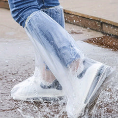 Disposable Rain Boots & Shoe Covers Waterproof Non-slip Footwear