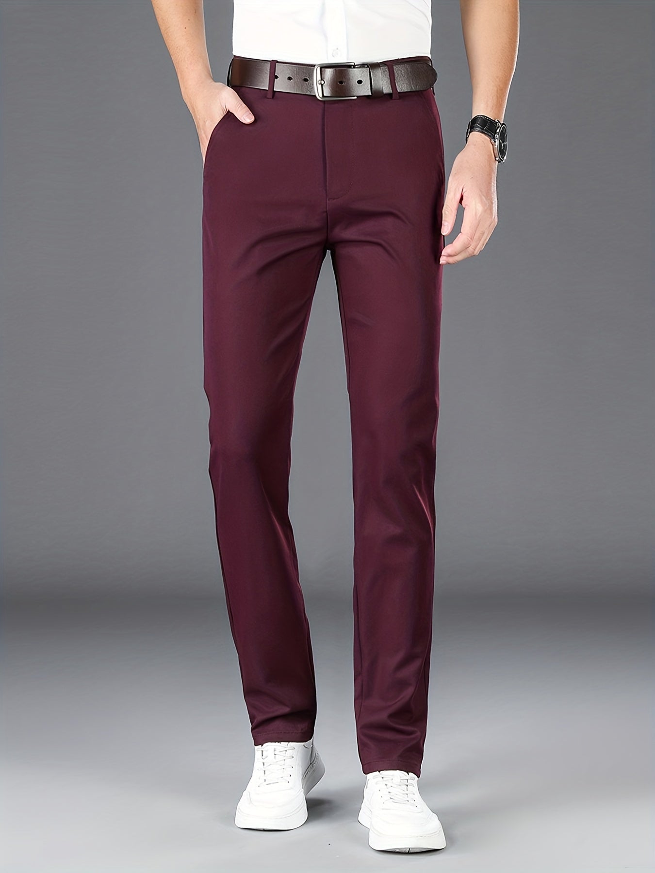 Men's Classic Formal Dress Pants Spring/Summer Business