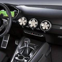 Rhinestone Petal Car Air Outlet Decoration