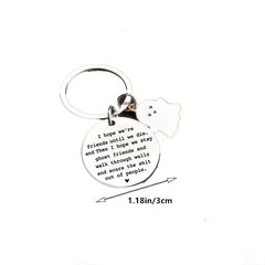 Kpop Cartoon Halloween Keychain Stainless Y2K Car Key Chain For Girls