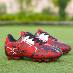 Boy's Non Slip Football Cleat With Spikes - Professional Outdoor Soccer Shoes