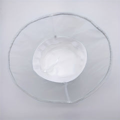 Mesh Breathable Bucket Hat Rhinestone Decor Lightweight Sunshade