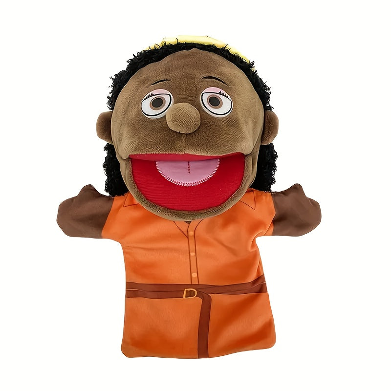 Interactive Family of Puppets for Role Playing Toys with Open Mouths