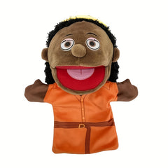 Interactive Family of Puppets for Role Playing Toys with Open Mouths