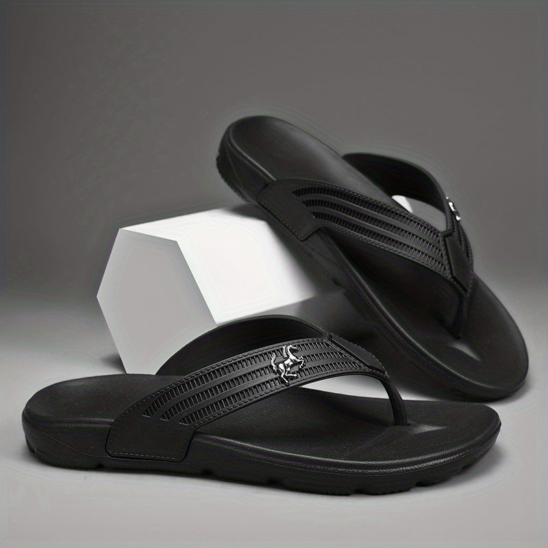 Men's Lightweight Non Slip Flip Flops Quick Drying Thong Sandals