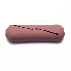 Portable Silicone Makeup Brush Storage Bag for Travel and Daily Use